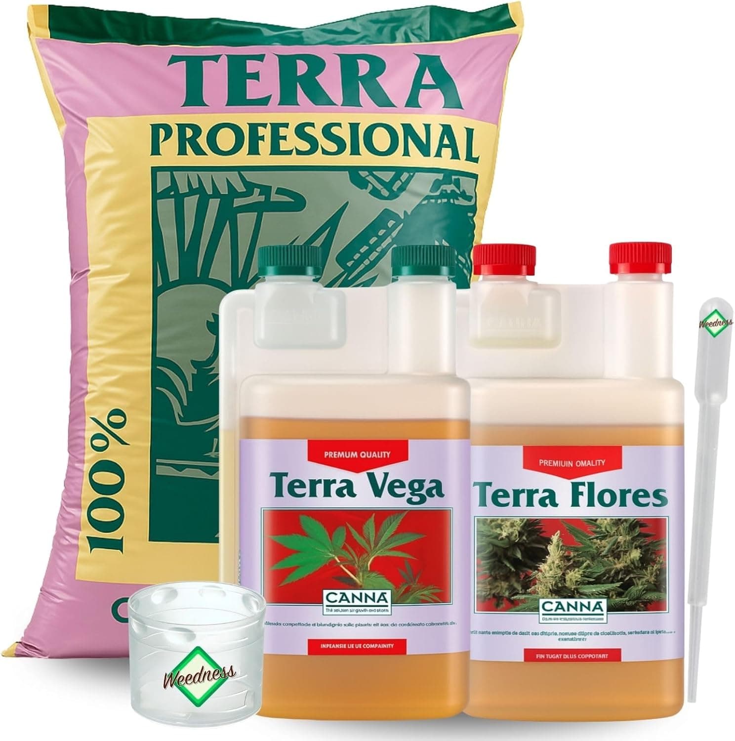 Weedness Canna Terra Professional 50L + Dünger