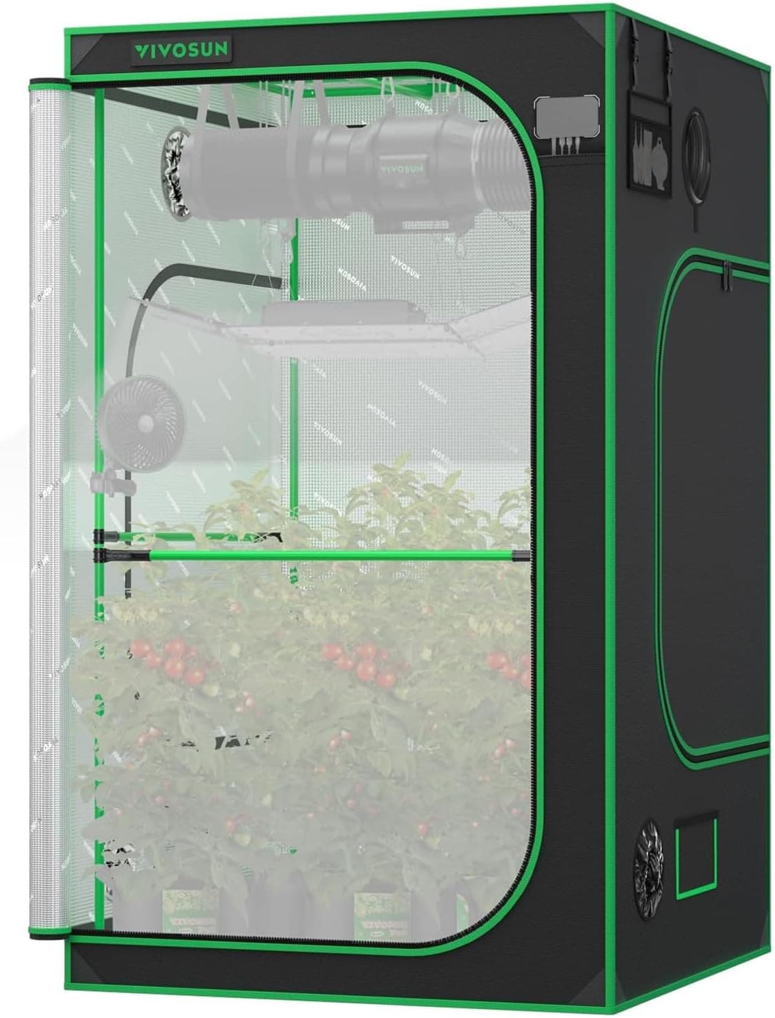 Vivosun Pro Growzelt 120x120x200cm