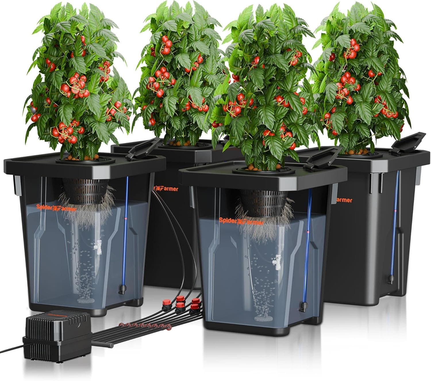 Spider Farmer DWC Hydrokultur 4 Eimer 27L