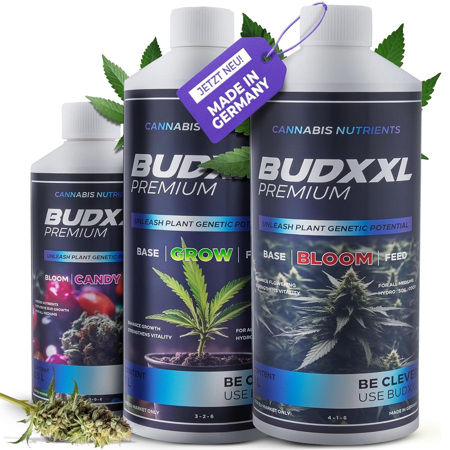 BUDXXL Dünger Set 2.5L