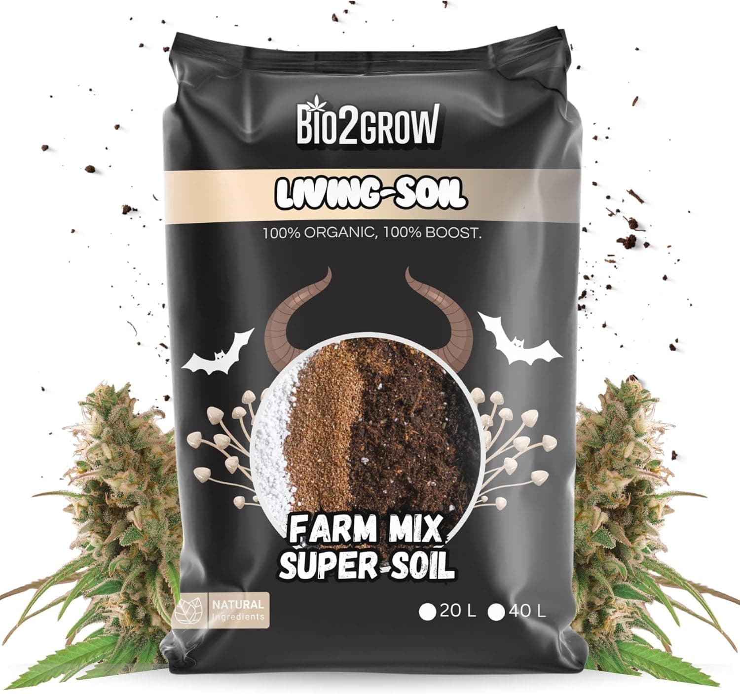 Bio2Grow Living Soil 20L