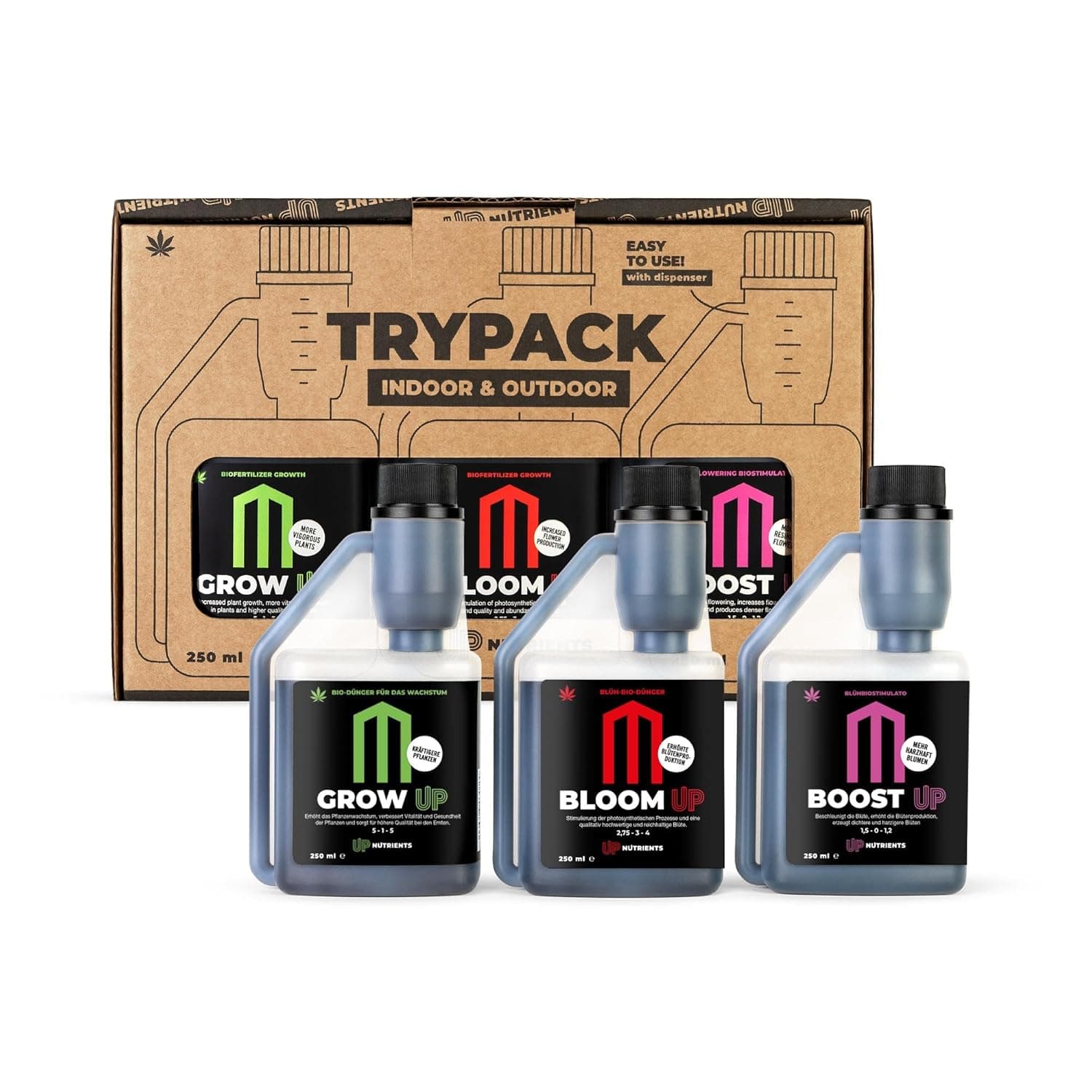 UP NUTRIENTS Trypack 3x250ml